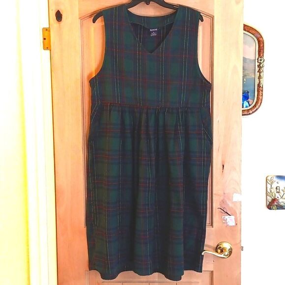 Vintage Honors Plaid Maternity Jumper Cottagecore, Coastal Cowgirl, Country - Picture 12 of 12